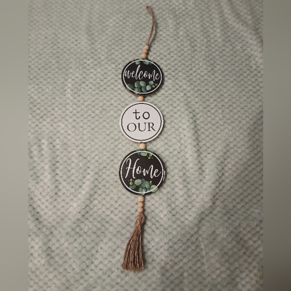 Welcome to Our Home Wall Hanging Decor